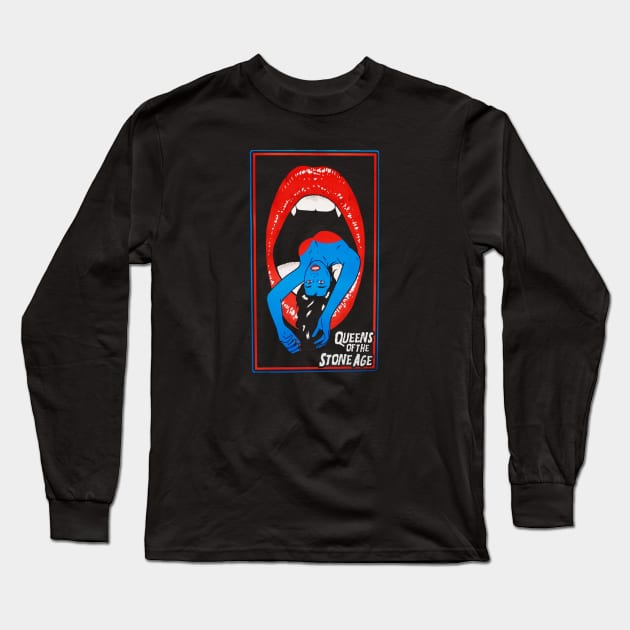 Queens Long Sleeve T-Shirt by Kena Ring Arts